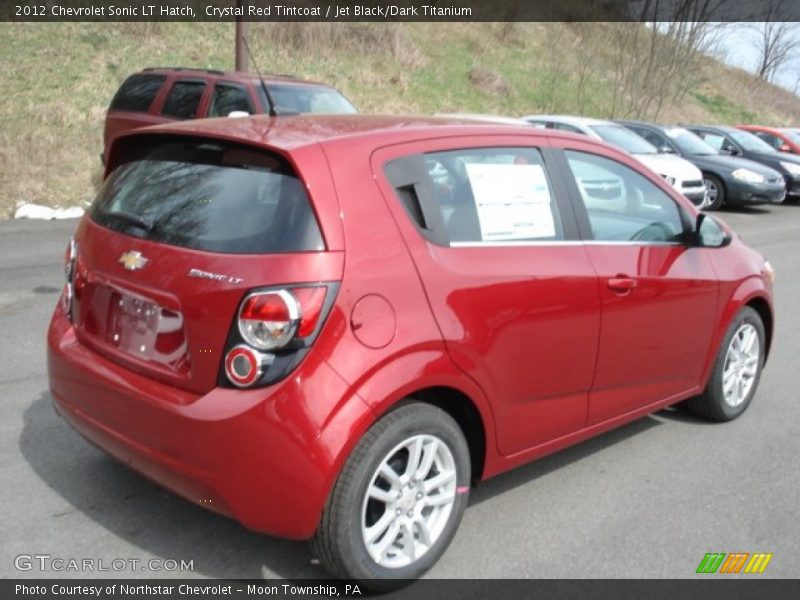  2012 Sonic LT Hatch Crystal Red Tintcoat