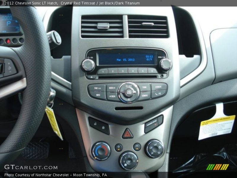 Controls of 2012 Sonic LT Hatch