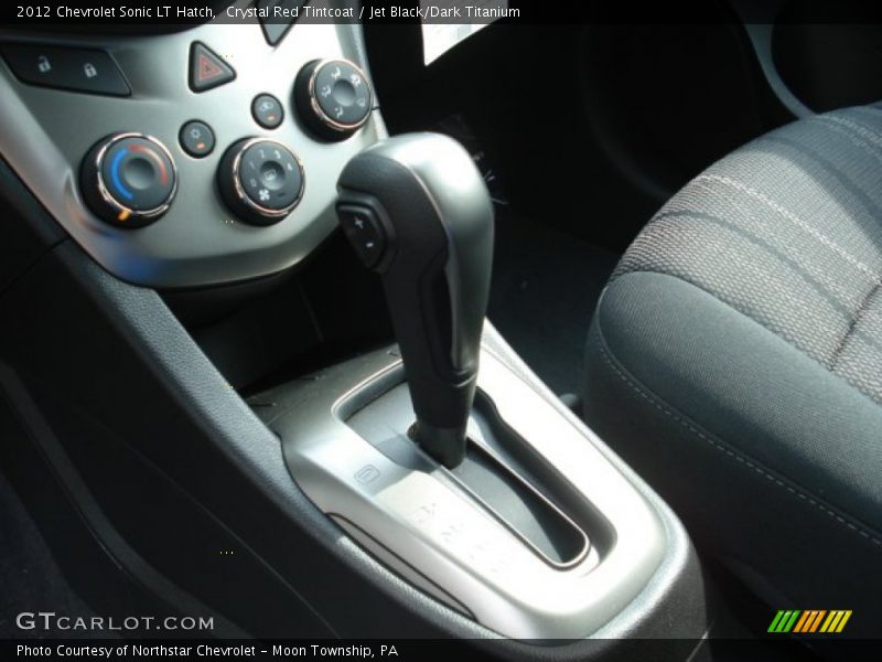 2012 Sonic LT Hatch 6 Speed Automatic Shifter