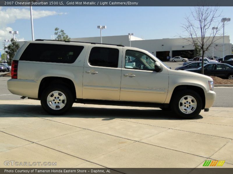 Gold Mist Metallic / Light Cashmere/Ebony 2007 Chevrolet Suburban 1500 LS