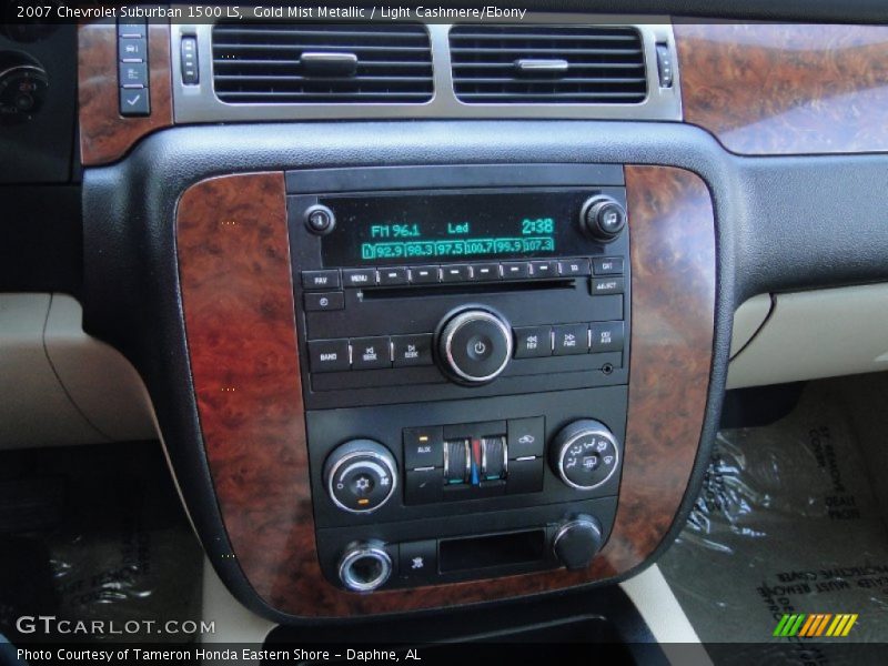 Gold Mist Metallic / Light Cashmere/Ebony 2007 Chevrolet Suburban 1500 LS