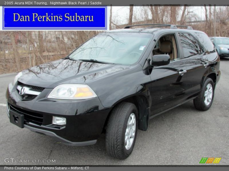 Nighthawk Black Pearl / Saddle 2005 Acura MDX Touring