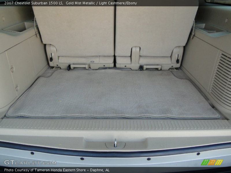 Gold Mist Metallic / Light Cashmere/Ebony 2007 Chevrolet Suburban 1500 LS