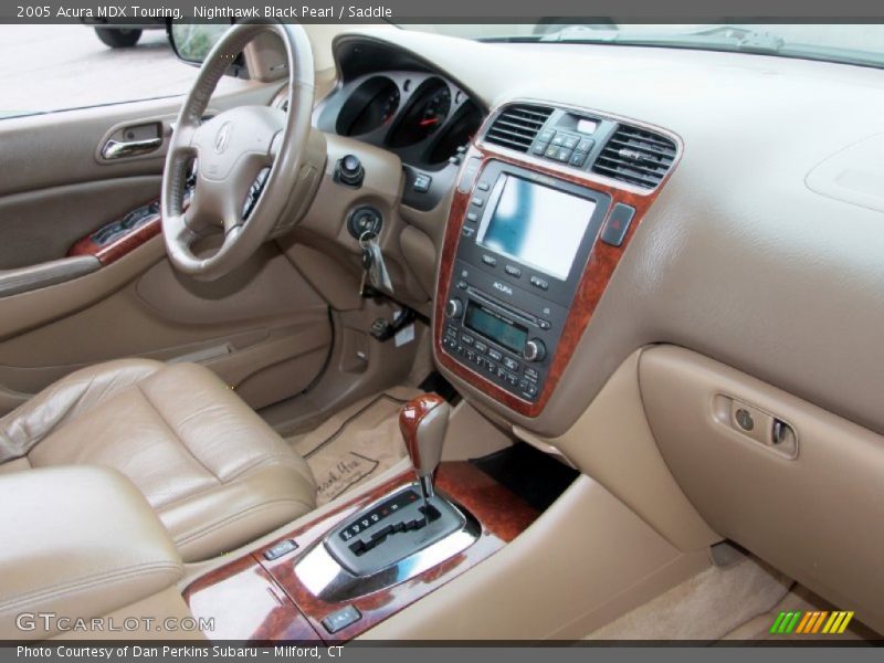 Nighthawk Black Pearl / Saddle 2005 Acura MDX Touring