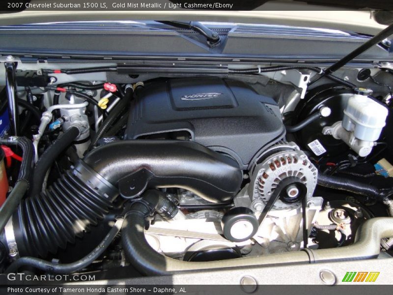 Gold Mist Metallic / Light Cashmere/Ebony 2007 Chevrolet Suburban 1500 LS