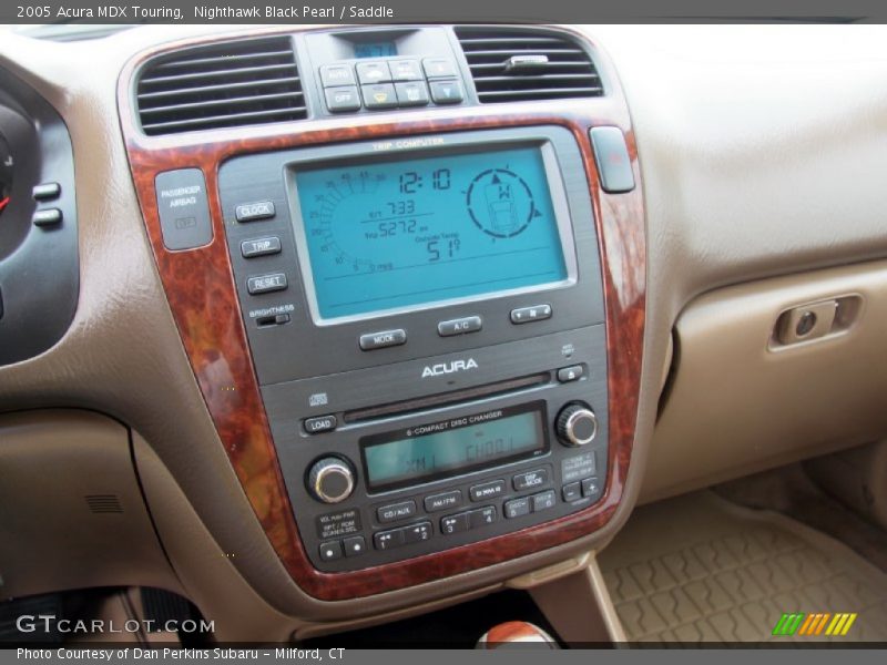 Nighthawk Black Pearl / Saddle 2005 Acura MDX Touring