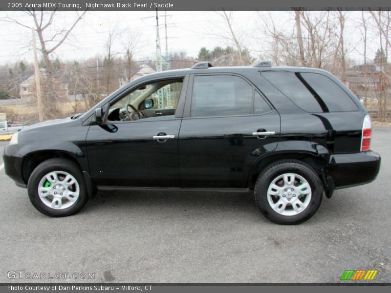 Nighthawk Black Pearl / Saddle 2005 Acura MDX Touring