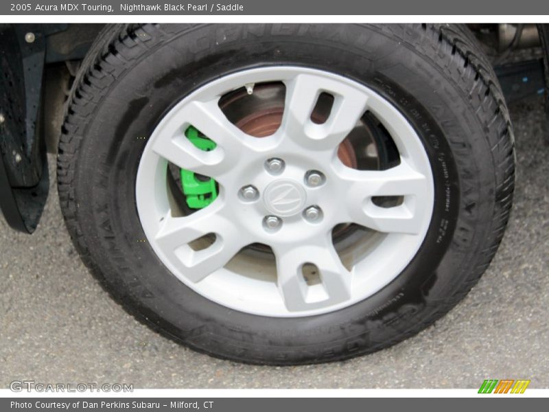 Nighthawk Black Pearl / Saddle 2005 Acura MDX Touring