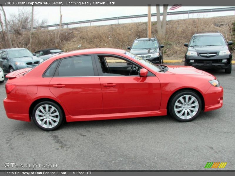  2008 Impreza WRX Sedan Lightning Red