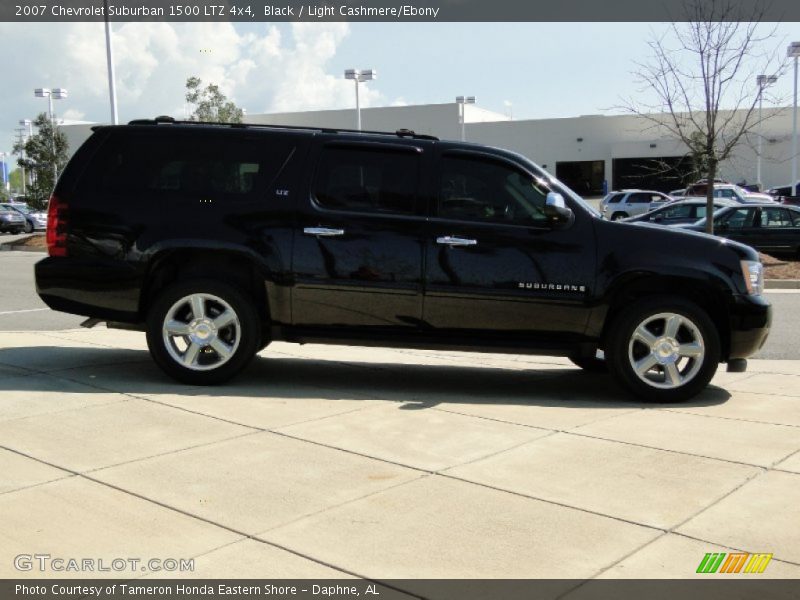 Black / Light Cashmere/Ebony 2007 Chevrolet Suburban 1500 LTZ 4x4