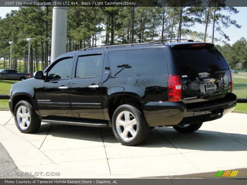 Black / Light Cashmere/Ebony 2007 Chevrolet Suburban 1500 LTZ 4x4