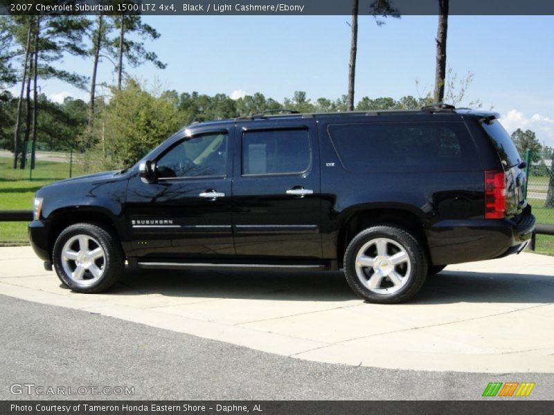 Black / Light Cashmere/Ebony 2007 Chevrolet Suburban 1500 LTZ 4x4