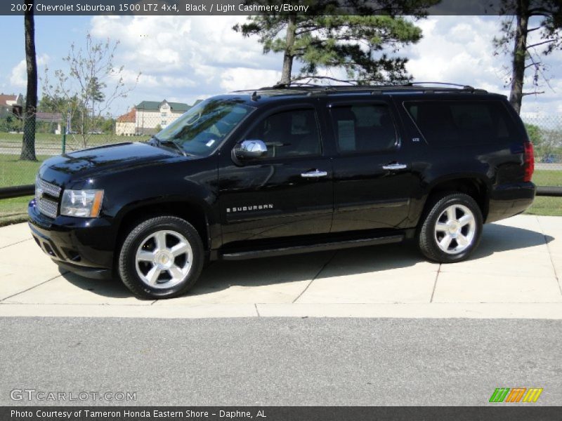 Black / Light Cashmere/Ebony 2007 Chevrolet Suburban 1500 LTZ 4x4