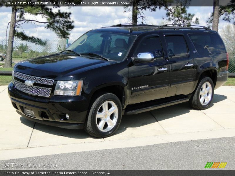 Black / Light Cashmere/Ebony 2007 Chevrolet Suburban 1500 LTZ 4x4