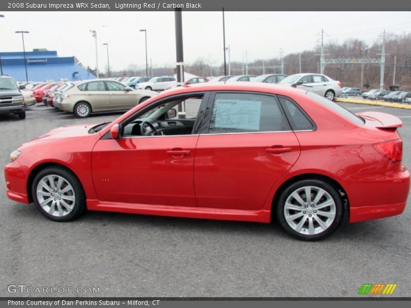  2008 Impreza WRX Sedan Lightning Red