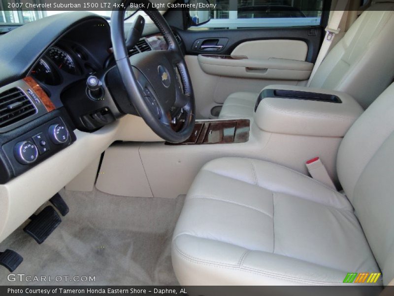 Black / Light Cashmere/Ebony 2007 Chevrolet Suburban 1500 LTZ 4x4