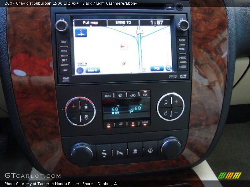 Black / Light Cashmere/Ebony 2007 Chevrolet Suburban 1500 LTZ 4x4