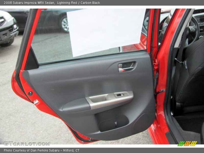 Door Panel of 2008 Impreza WRX Sedan