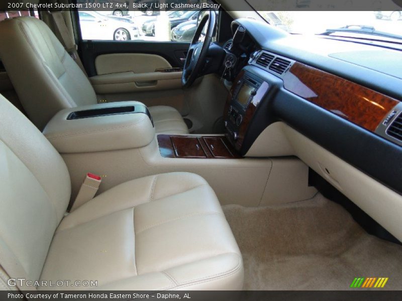 Black / Light Cashmere/Ebony 2007 Chevrolet Suburban 1500 LTZ 4x4