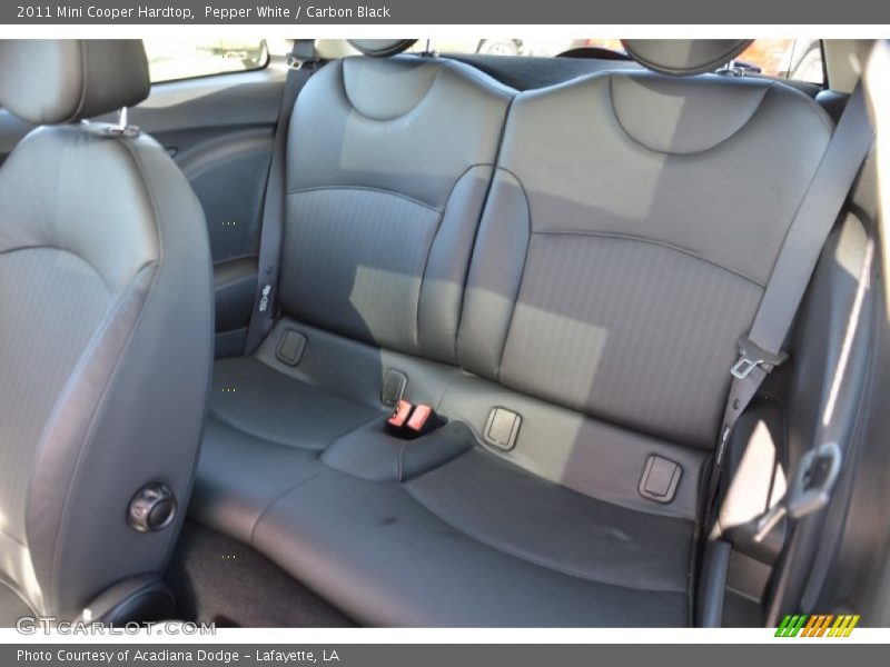 Pepper White / Carbon Black 2011 Mini Cooper Hardtop