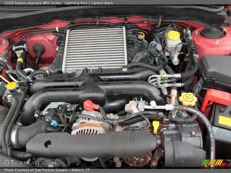  2008 Impreza WRX Sedan Engine - 2.5 Liter Turbocharged DOHC 16-Valve VVT Flat 4 Cylinder