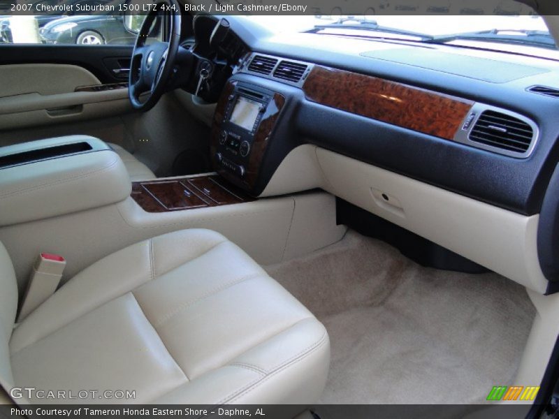 Black / Light Cashmere/Ebony 2007 Chevrolet Suburban 1500 LTZ 4x4
