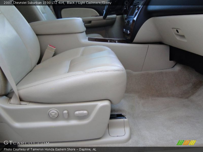 Black / Light Cashmere/Ebony 2007 Chevrolet Suburban 1500 LTZ 4x4