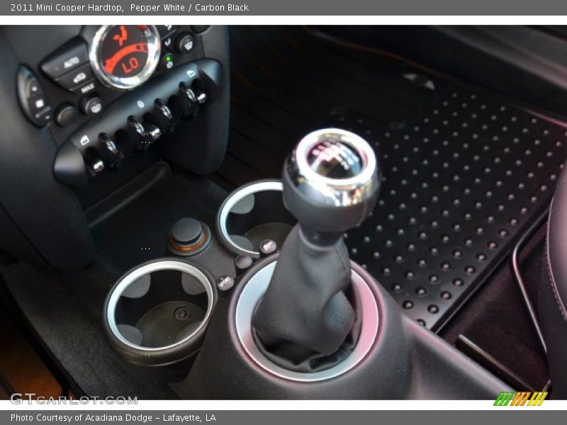 Pepper White / Carbon Black 2011 Mini Cooper Hardtop
