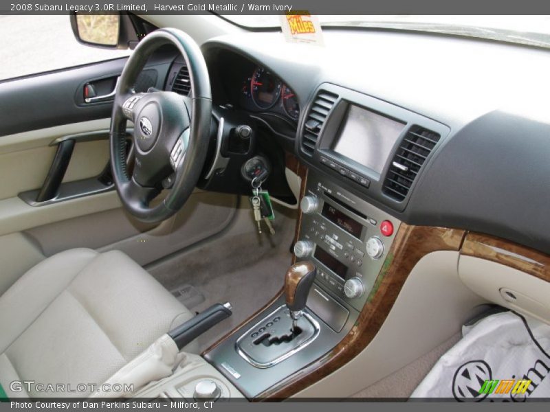 Harvest Gold Metallic / Warm Ivory 2008 Subaru Legacy 3.0R Limited