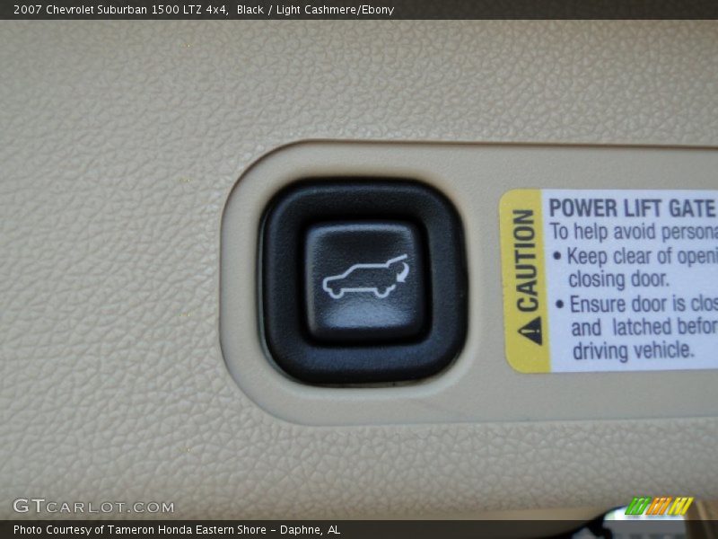 Black / Light Cashmere/Ebony 2007 Chevrolet Suburban 1500 LTZ 4x4