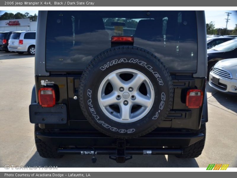 Black / Dark Slate Gray 2006 Jeep Wrangler X 4x4