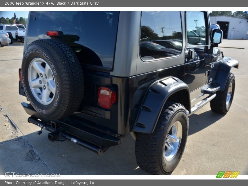Black / Dark Slate Gray 2006 Jeep Wrangler X 4x4