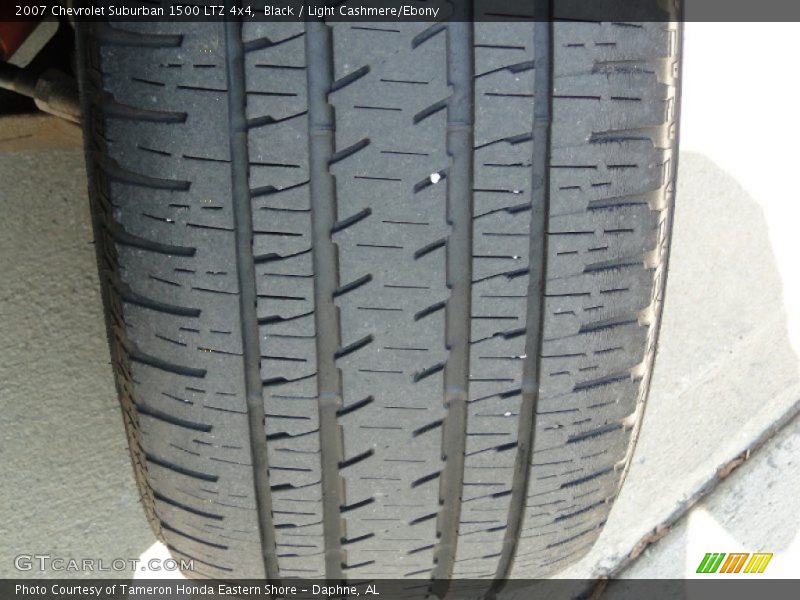 Black / Light Cashmere/Ebony 2007 Chevrolet Suburban 1500 LTZ 4x4