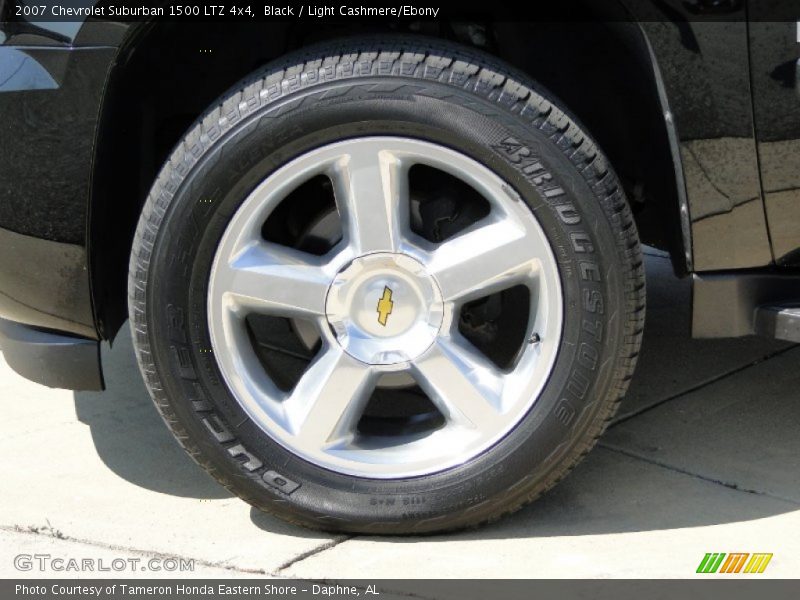 Black / Light Cashmere/Ebony 2007 Chevrolet Suburban 1500 LTZ 4x4