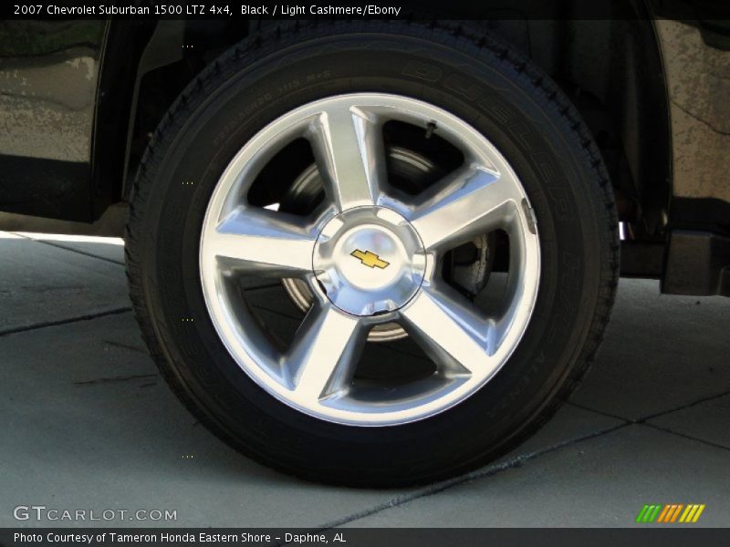 Black / Light Cashmere/Ebony 2007 Chevrolet Suburban 1500 LTZ 4x4