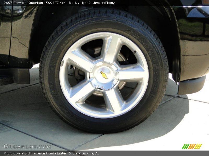 Black / Light Cashmere/Ebony 2007 Chevrolet Suburban 1500 LTZ 4x4