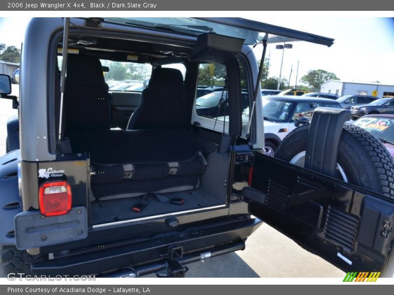 Black / Dark Slate Gray 2006 Jeep Wrangler X 4x4
