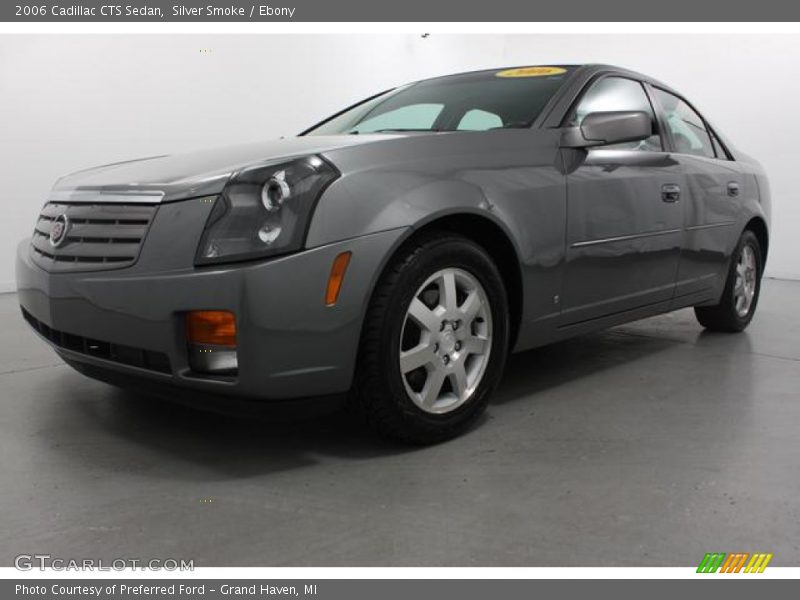 Silver Smoke / Ebony 2006 Cadillac CTS Sedan