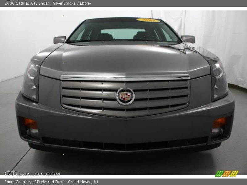 Silver Smoke / Ebony 2006 Cadillac CTS Sedan