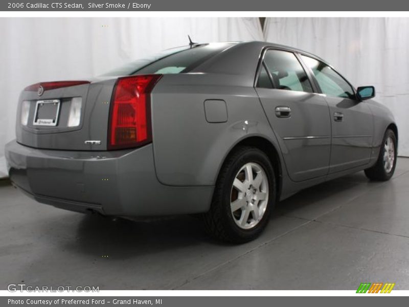 Silver Smoke / Ebony 2006 Cadillac CTS Sedan