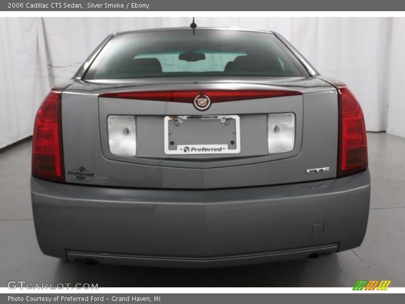 Silver Smoke / Ebony 2006 Cadillac CTS Sedan