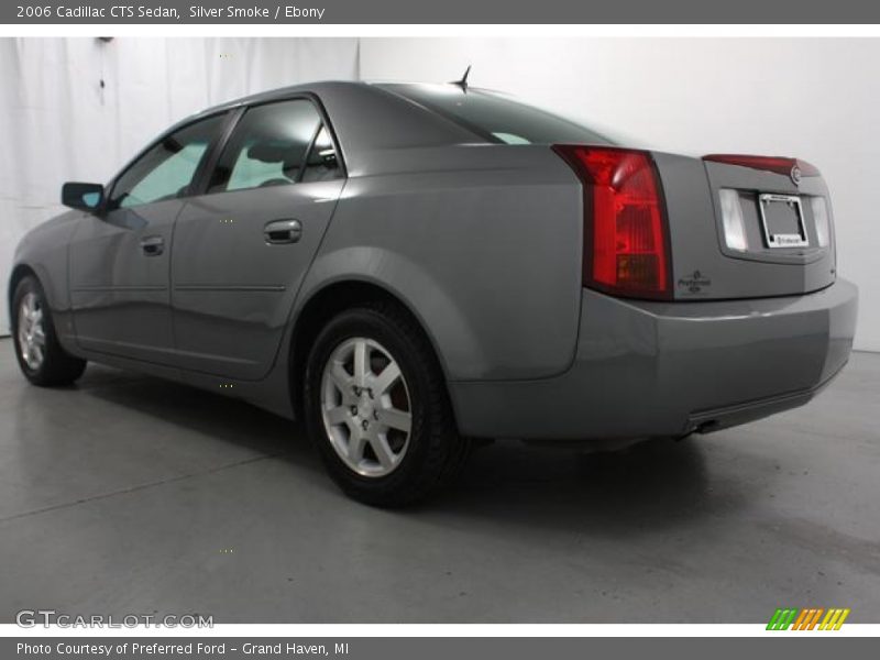 Silver Smoke / Ebony 2006 Cadillac CTS Sedan