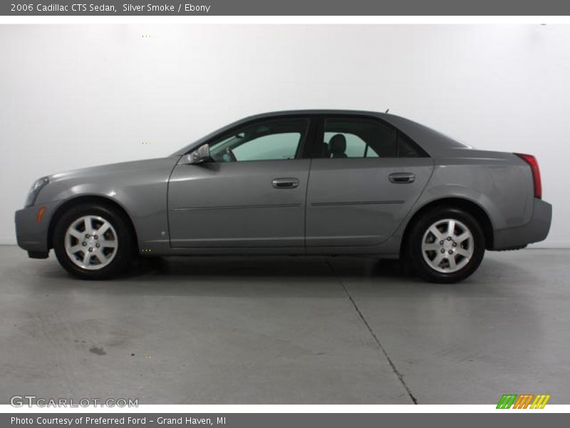 Silver Smoke / Ebony 2006 Cadillac CTS Sedan