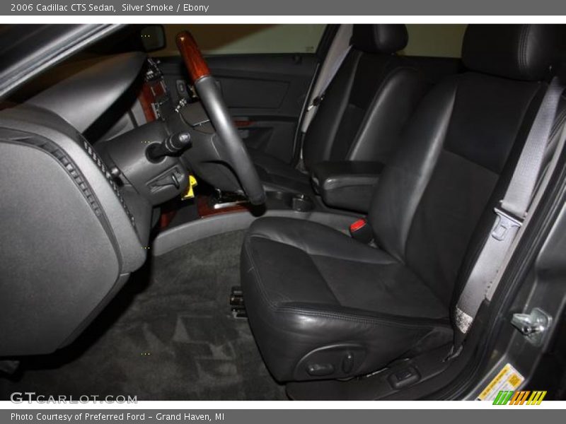 Silver Smoke / Ebony 2006 Cadillac CTS Sedan