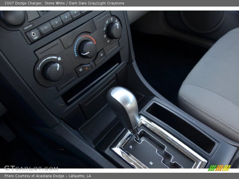 Stone White / Dark Slate Gray/Light Graystone 2007 Dodge Charger