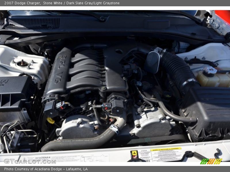 Stone White / Dark Slate Gray/Light Graystone 2007 Dodge Charger