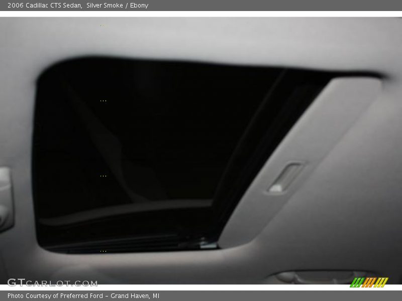 Silver Smoke / Ebony 2006 Cadillac CTS Sedan