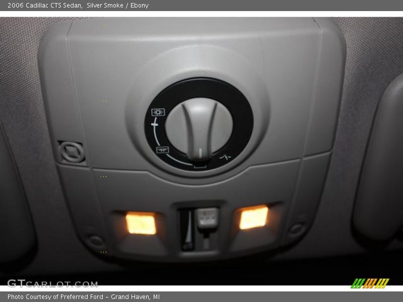 Silver Smoke / Ebony 2006 Cadillac CTS Sedan