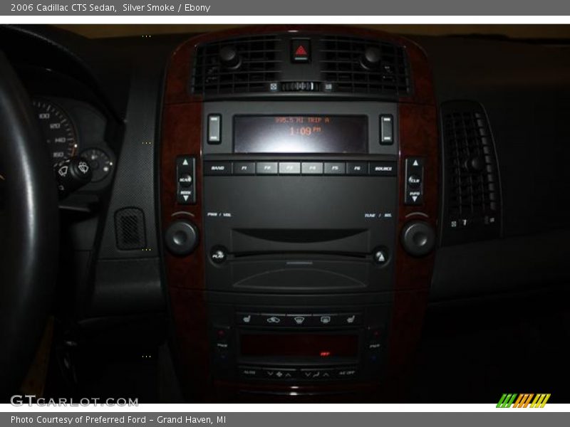 Silver Smoke / Ebony 2006 Cadillac CTS Sedan