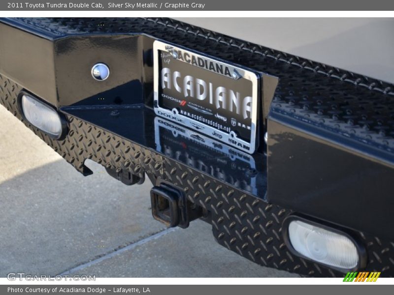 Silver Sky Metallic / Graphite Gray 2011 Toyota Tundra Double Cab